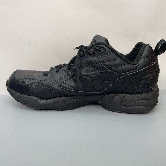 New Balance 608 Sneakers Shoes Training Athletic Comfort Leather Black Mens 13 - Picture 12 of 14